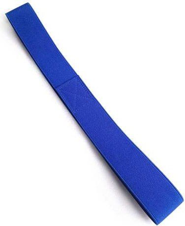 Kiva Handtuchhalter aus Gummi in Blau für Strandkorb und Poolstuhl - Bild 1