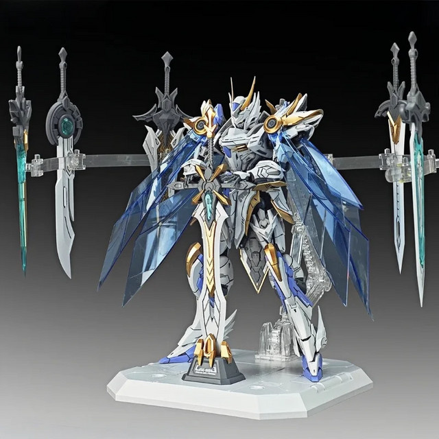 SNAA Knights of The Round Table Percival Tristan Achilles Lancelot, Modellbausatz Actionfigur, mit zwei Rüstungsmodi - Bild 1