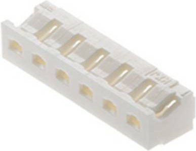 Molex Einbau-Stiftleiste Standard in Weiß aus Kunststoff - Bild 1