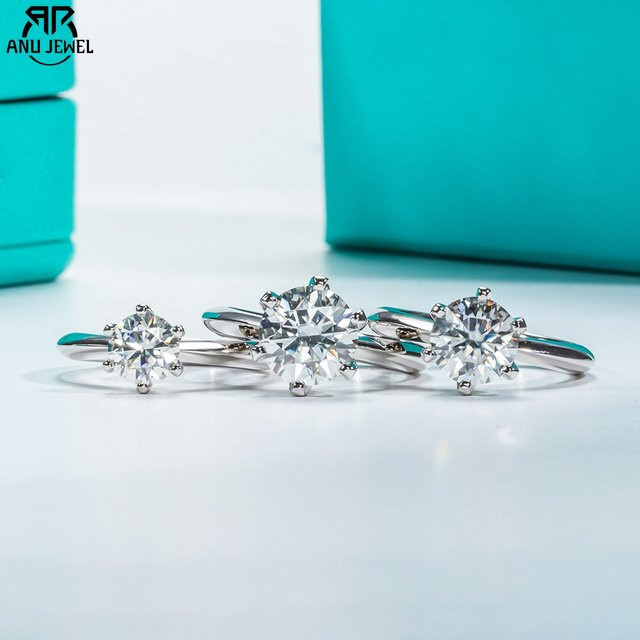 AnuJewel Verlobungsring, Silber, Zirkonia, Unisex - Bild 1