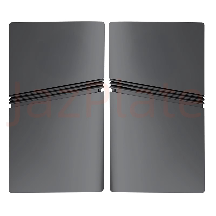JazPlate Custom Side Face Panel Shell für PlayStation 5 Pro Digital Edition in Schwarz - Bild 2