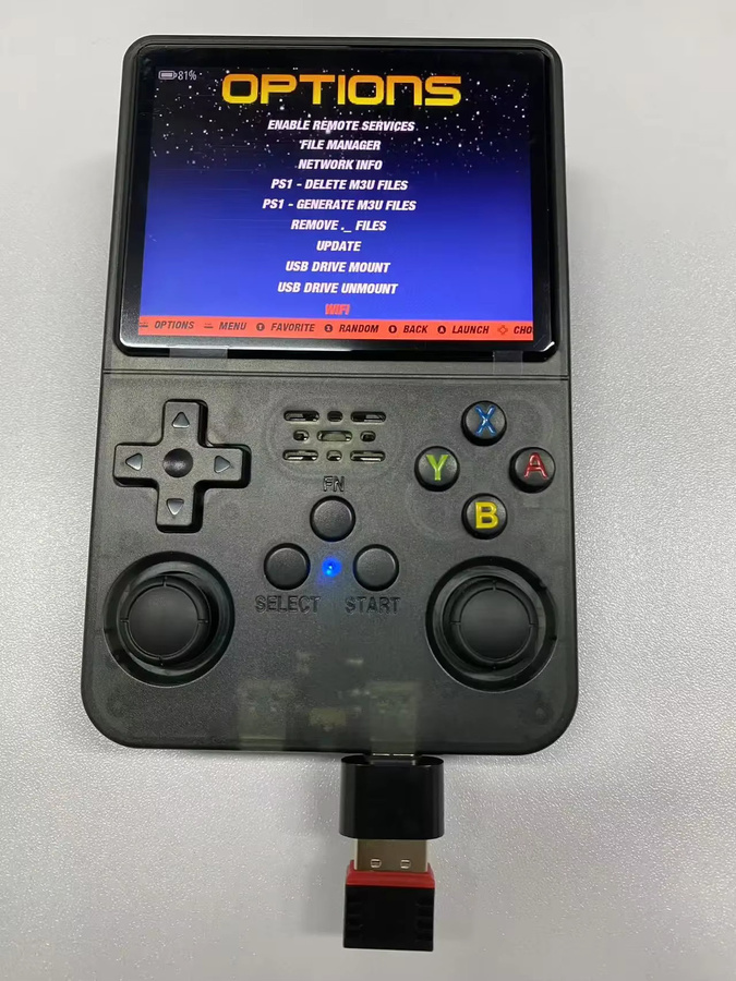 BOYHOM WiFi USB-Dongle RTL8188FTV und USB-C OTG-Adapter Set für R36S R36H R36 R36PLUS Retro-Spielekonsolen in Schwarz - Bild 4