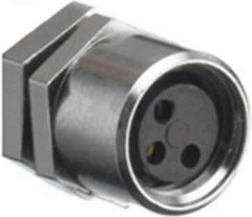 Molex 1200905001 Sensor-Aktor-Steckverbinder Buchse in Silber, Einbau horizontal, 3 Polzahl - Bild 1