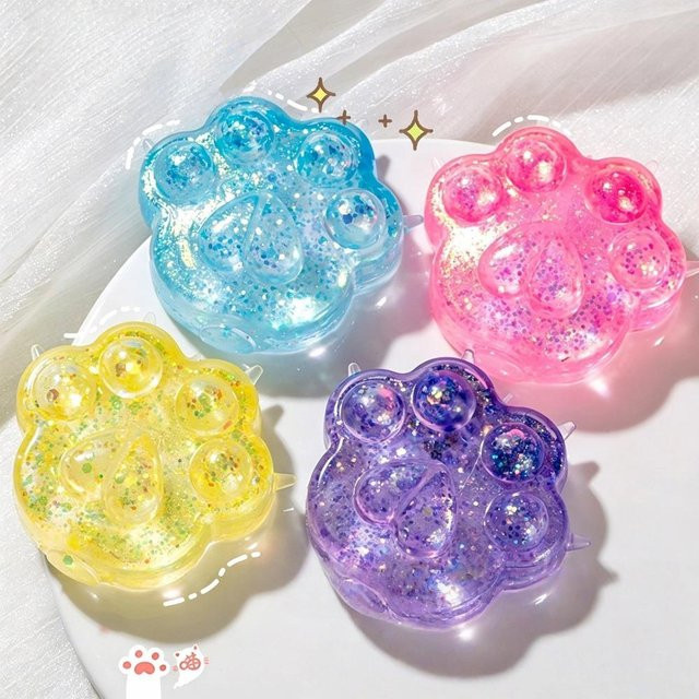 BC Pet Supplies Katzenpfote Squishy, Anti-Stress Knet-Druckentlastungsspielzeug - Bild 1
