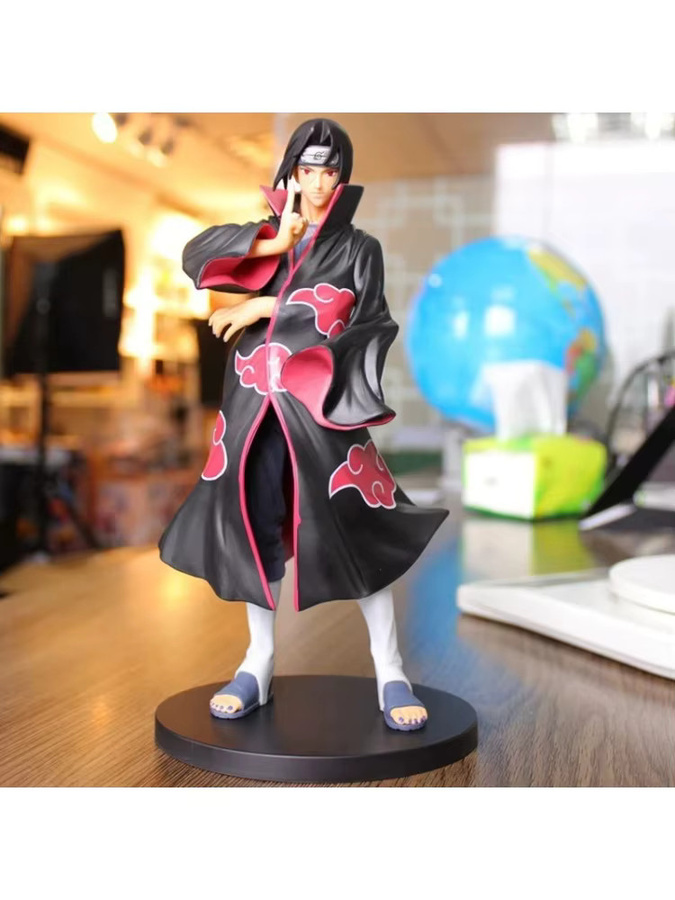 Bandai Naruto Shippuuden Uchiha Itachi Akatsuki Organisation Actionfigur, Einzelfigur, Kunststoff - Bild 6