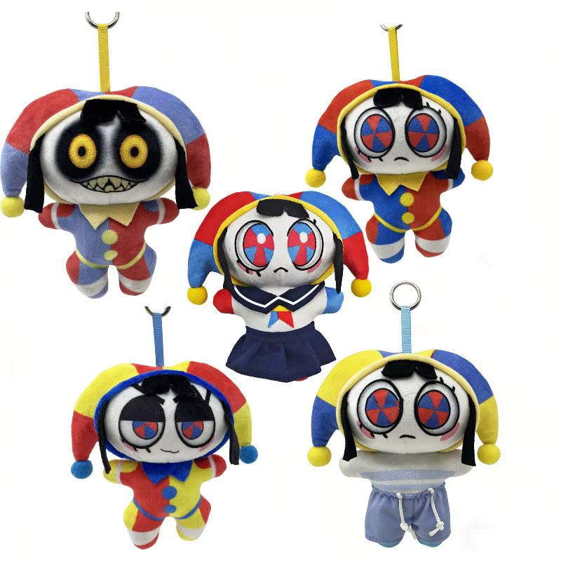 Bandai Zirkus Clown Plüschpuppe, Plüsch / Textil, Bunt / Mehrfarbig - Bild 3