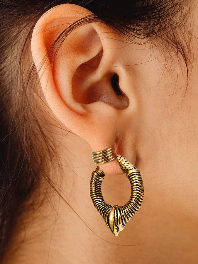 URROSE Ohrdehner-Gewichte, Edelstahl, 5 mm, Unisex - Bild 4