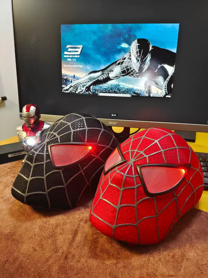 Bandai Anime-Gesichtsschutz 3D-Maske, Schwarz, Fantasy - Bild 3