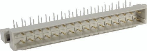 HARTING Messerleiste 09046322951 aus Messing in Grau mit 2 Reihen - Bild 1