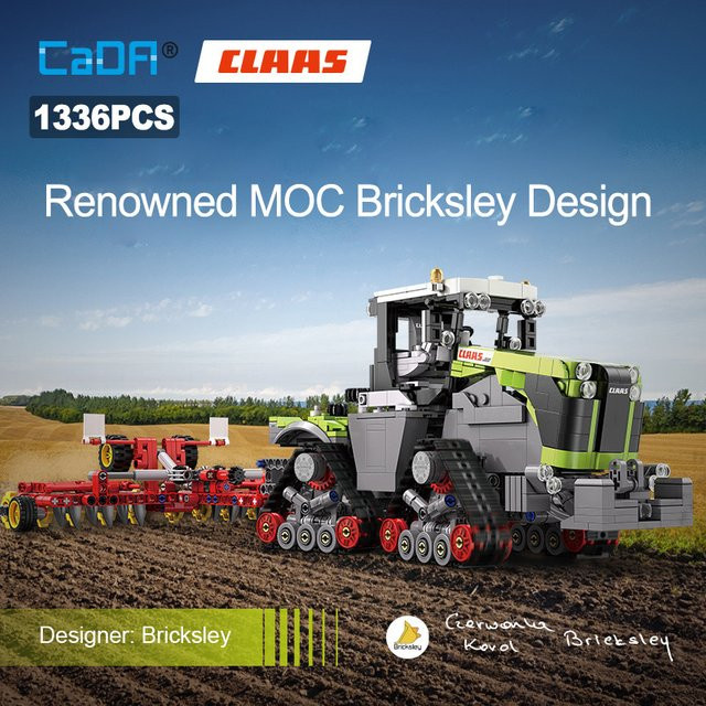 Cada CLAAS Lkw, Baustein, 1:32, 1336 Teile, ab 8 Jahren - Bild 1