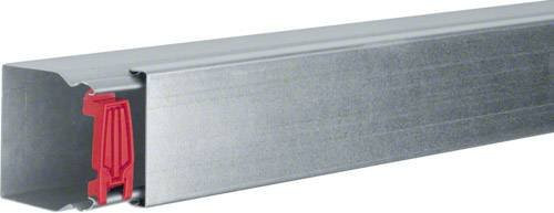 Hager Kabelkanal Elektroinstallationskanal verzinkt Silber L x B x H: 2000 x 60 x 60 cm - Bild 1