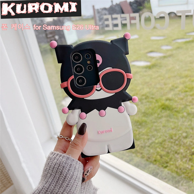 Sanrio Kuromi Schutzhülle für Samsung Galaxy S26 Ultra S25 S24 S23 S22 Plus FE A57 A37 A56 A36 A55 in Multicolour - Bild 1