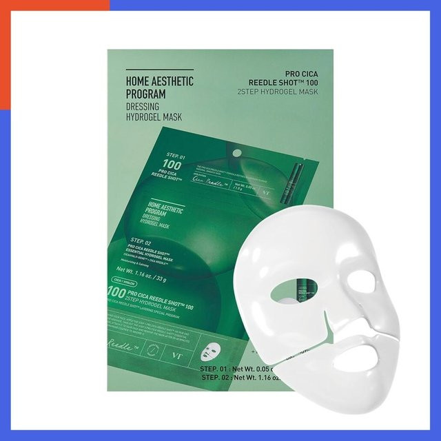 VT Pro Cica Reedle Shot 100 2-Schritt Hydrogel-Maske, 138 g, Empfindliche Haut - Bild 1