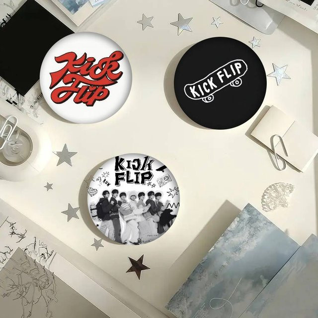 Kayou Anstecknadeln, K-KickFlIp Logo - Bild 1