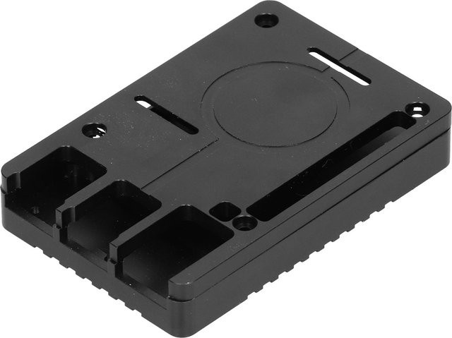 DIYelecs Ultradünnes CNC Kühlgehäuse aus Aluminiumlegierung für Raspberry Pi 4B, Schwarz - Bild 1