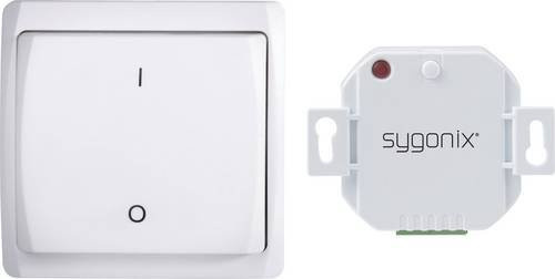 Sygonix RSL Steckdosen-Set für Einbau oder Oberflächenmontage in Weiß mit 2000W Schaltleistung und 70m Reichweite - Bild 1
