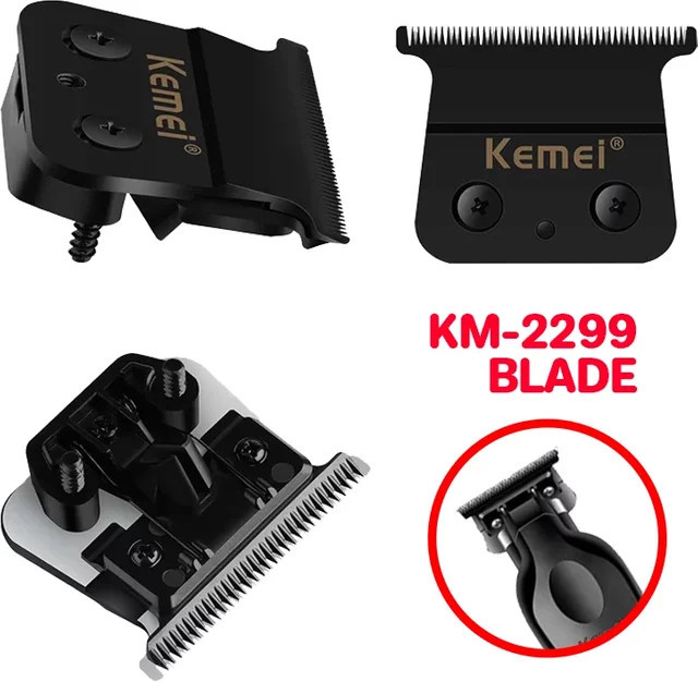 Kemei Ersatzklingenkopf für Haarschneidemaschine KM-2299 - Bild 1