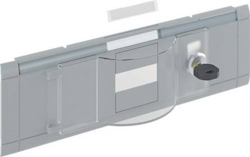 Hager Blende GBKEV08031LAN in Aluminium und Transparent - Bild 1