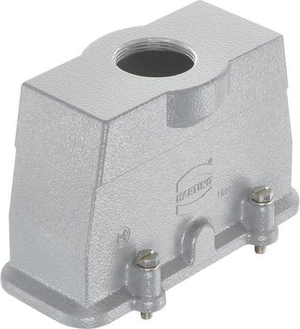 Harting Tüllengehäuse 19390240427 aus Aluminium in Grau und Silber - Bild 1