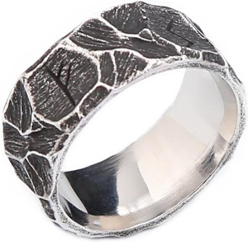 Rui Di Ringe Edelstahl, Weiß, Unisex, Vintage - Bild 1