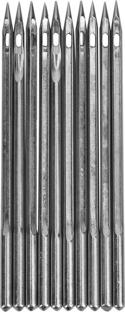 KaiSai 10er Set Schuhreparatur-Nadeln aus Edelstahl in Silber für die Schuhreparaturmaschine SL-26 - Bild 1
