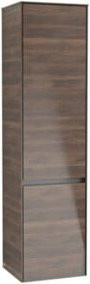 Villeroy & Boch Hochschrank Collaro mit Glastüren in Ariz. Oak, B/T/H: 40,4 x 34,9 x 153,8 cm - Bild 1