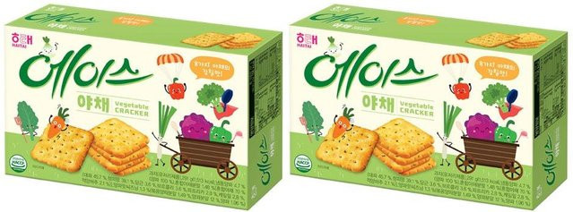 Haitai Ace Gemüse-Cracker 2 x 291 g - Bild 1