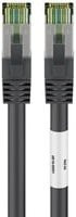 Goobay CAT 8.1 Patchkabel S/FTP PiMF Ethernet LAN RJ45 Schwarz 2,0 m - Bild 1
