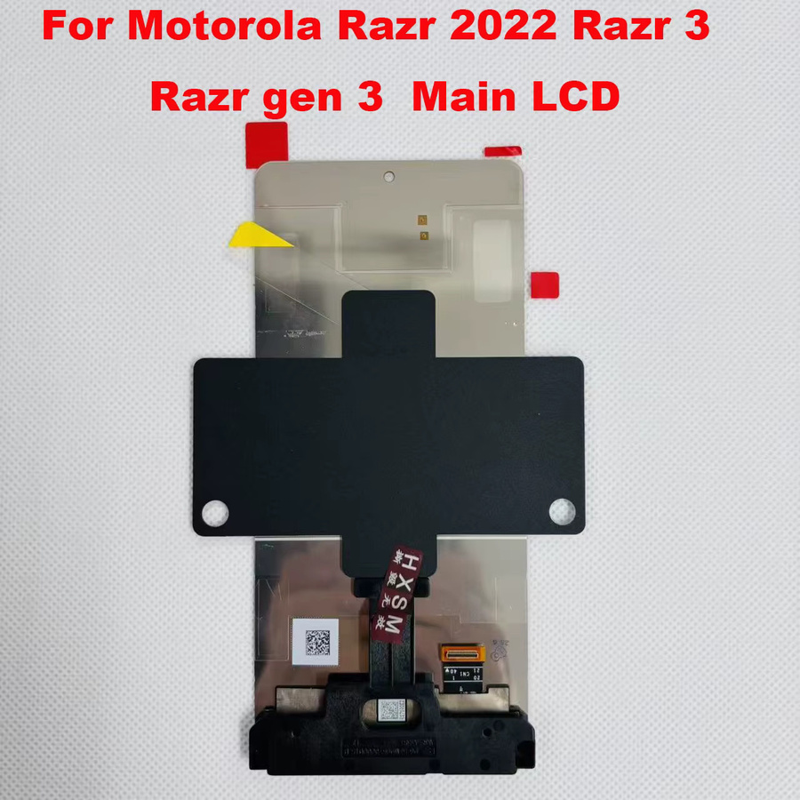 Motorola Razr Ersatz Display mit Touch Screen in Schwarz für Razr 2022, Razr 40, Razr 40 Ultra, Razr Plus 2024, Razr 50 und Razr 60 Ultra - Bild 1