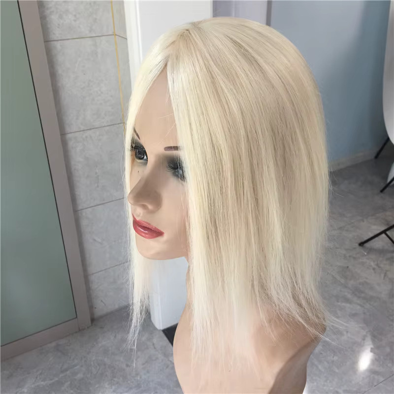Vsr POP Haaraufsatz Echthaar Clip-in, blond, Damen - Bild 1