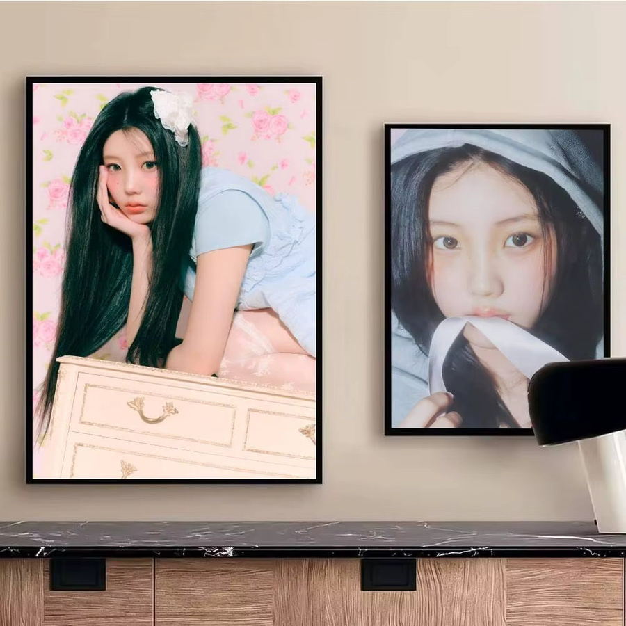 Kayou Lee Wonhee Poster, wasserfester Wandaufkleber in Multicolour mit floralem Design, B/H: 20 x 20 cm - Bild 3