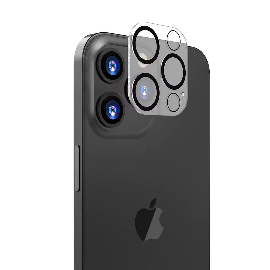 Kameraobjektivschutz aus gehärtetem Glas für Apple iPhone 17 Air 16 15 14 13 12 Mini 11 Pro Max 16 Plus, transparent - Bild 2