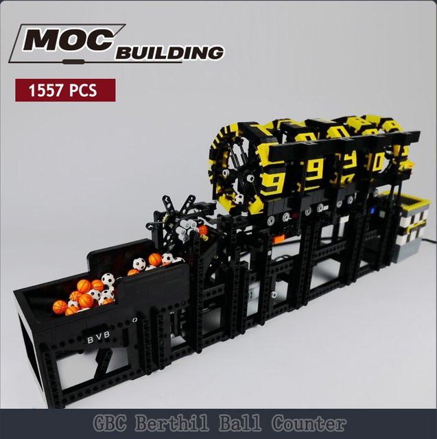 MOCBUILDING Großer Ballzähler, Wissenschaft, Bausteine Modell - Bild 1