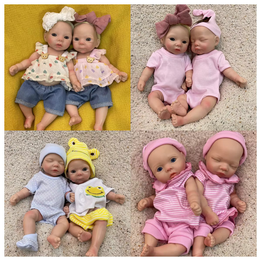 OtardDolls Silikon-Spielzeugpuppe, 10-Zoll, bunt/mehrfarbig - Bild 2
