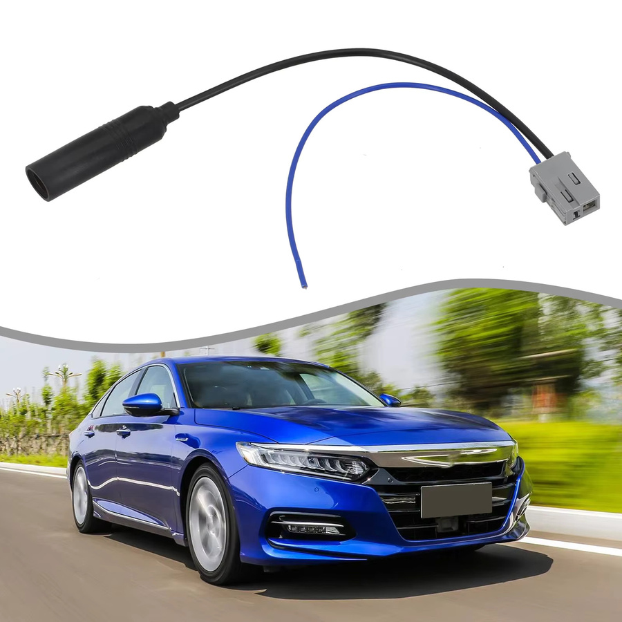 Auto FM Radio Antenne Adapter Kabel für Honda Accord, Civic und CRV in Schwarz - Bild 3