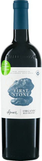 Spier First Stone Red Blend Bio Rotwein, Merlot, 2020, Stellenbosch, Südafrika, trocken, 0,75 l - Bild 1