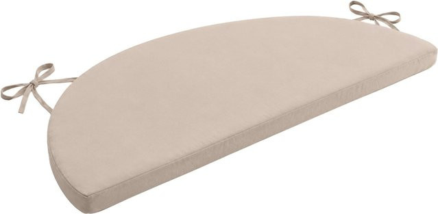 CLP Sitzkissen in halbrunder Form für Halbpavillon Rosie, beige, B/T: 115 x 57 cm - Bild 1