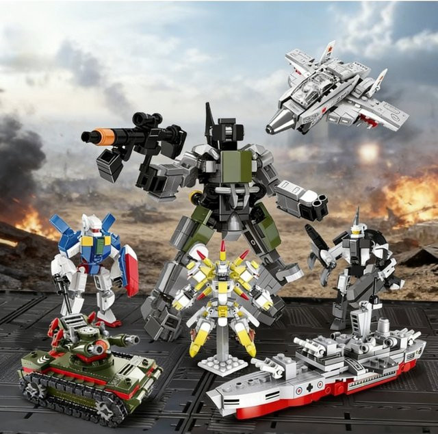 Mitty Militärserie Soldatenmodell-Set, Militär, Fahrzeuge - Bild 1