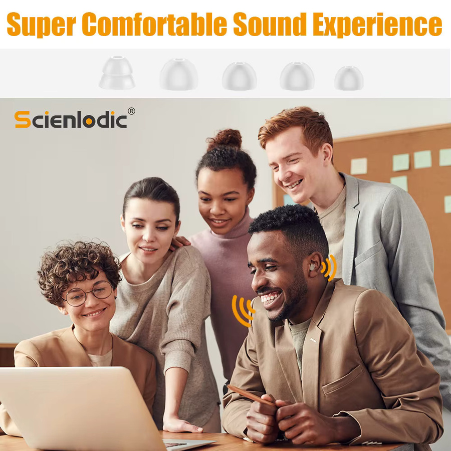 XceeFit Mini Unsichtbarer Hörgerät Sound Verstärker in Beige mit einstellbarer Tonregelung für Senioren und Gehörlose - Bild 5