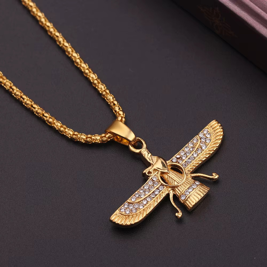 TAKARA TOMY Anhänger-Halskette, Gold, Unisex - Bild 3
