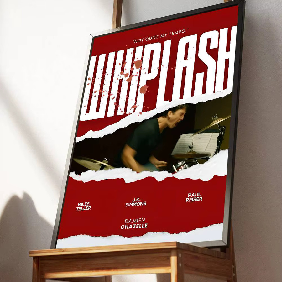 Kayou Whiplash-Poster, Vintage Wandaufkleber in Multicolour, Rechteckig, B: 20,0 cm, H: 20,0 cm - Bild 6