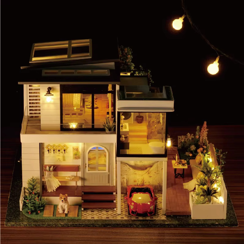 ELEVEN-CUTE Casa-Puppenhaus, DIY Puppenhäuser aus Holz, ab 14 Jahre - Bild 2