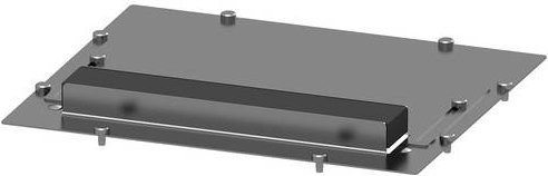 Siemens Bodenblech 8PQ2300-4BA18 in Grau - Bild 1