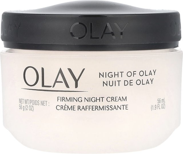 Olay Night of Olay Straffende Nachtcreme, 56 ml, Trockene Haut - Bild 1