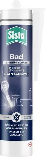 Sista Bad Sanitär Silikon Schimmelresistent in Silber-Grau, 280 ml - Bild 1