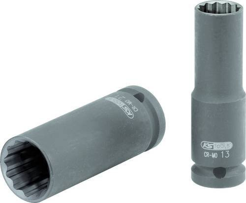 KS Tools 515.0940 Kraft-Steckschlüsseleinsatz aus Chrom-Molybdän-Stahl in Grau - Bild 1