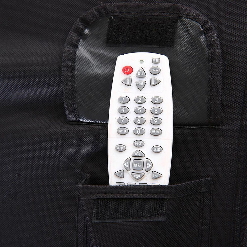 TOMTOP JMS Outdoor-TV-Abdeckung für 55–58 Zoll, wasserdicht und staubdicht, Schwarz - Bild 5