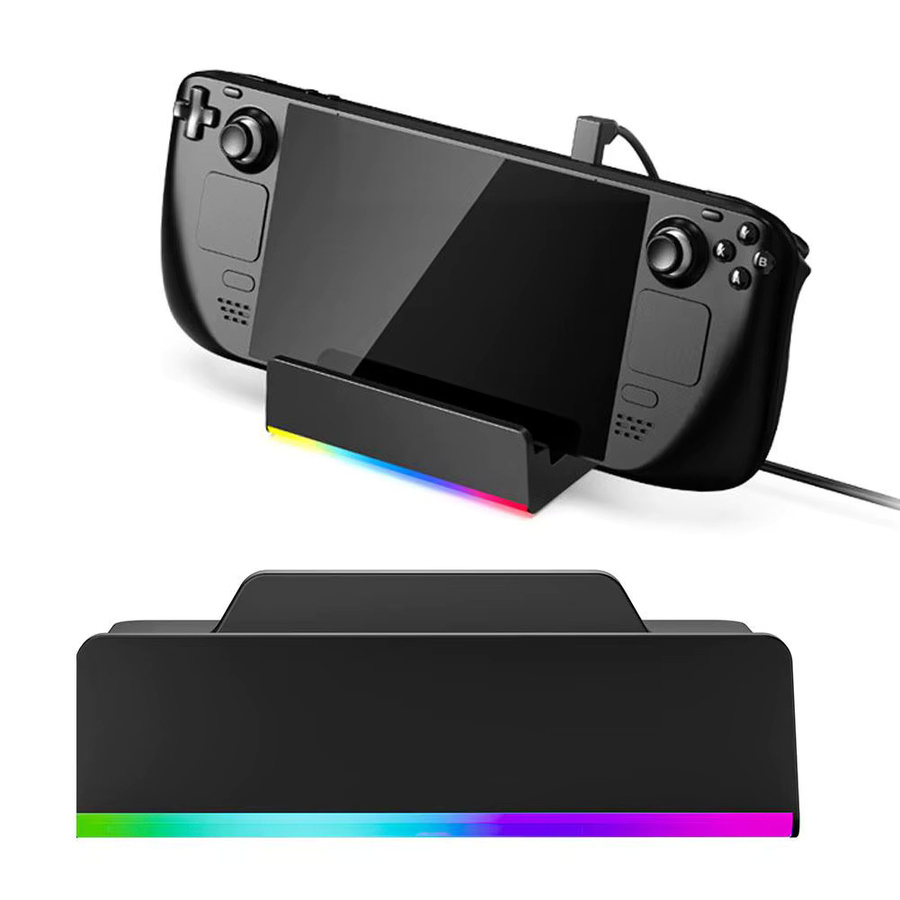Asus ROG Ally X Universal Expansion Docking Station in Schwarz mit Netzwerk Port und Dual Lüftern für 4K Projektion - Bild 3
