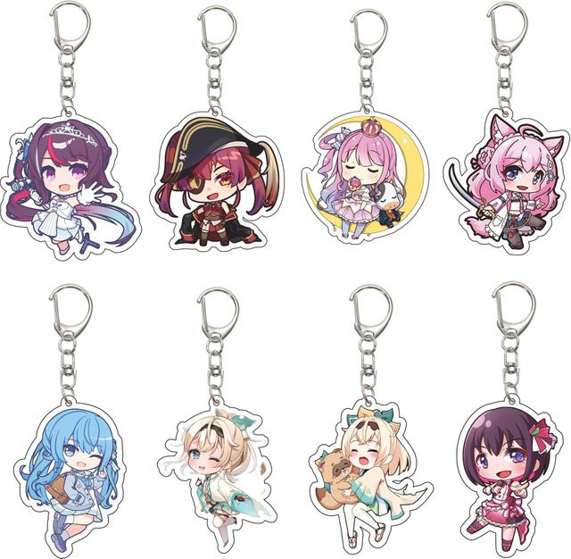 Bandai Schlüsselanhänger Anime Hololive, Unisex, 55 mm - Bild 1