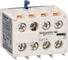 Schneider Electric Hilfsschalterblock 2S2Ö LA1KN22 in Weiß - Bild 1